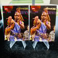 RARE ONE OF ONE THICK ERROR CARD! 1998 EDGE IMPULSE #35 VINCE CARTER ROOKIE UNC