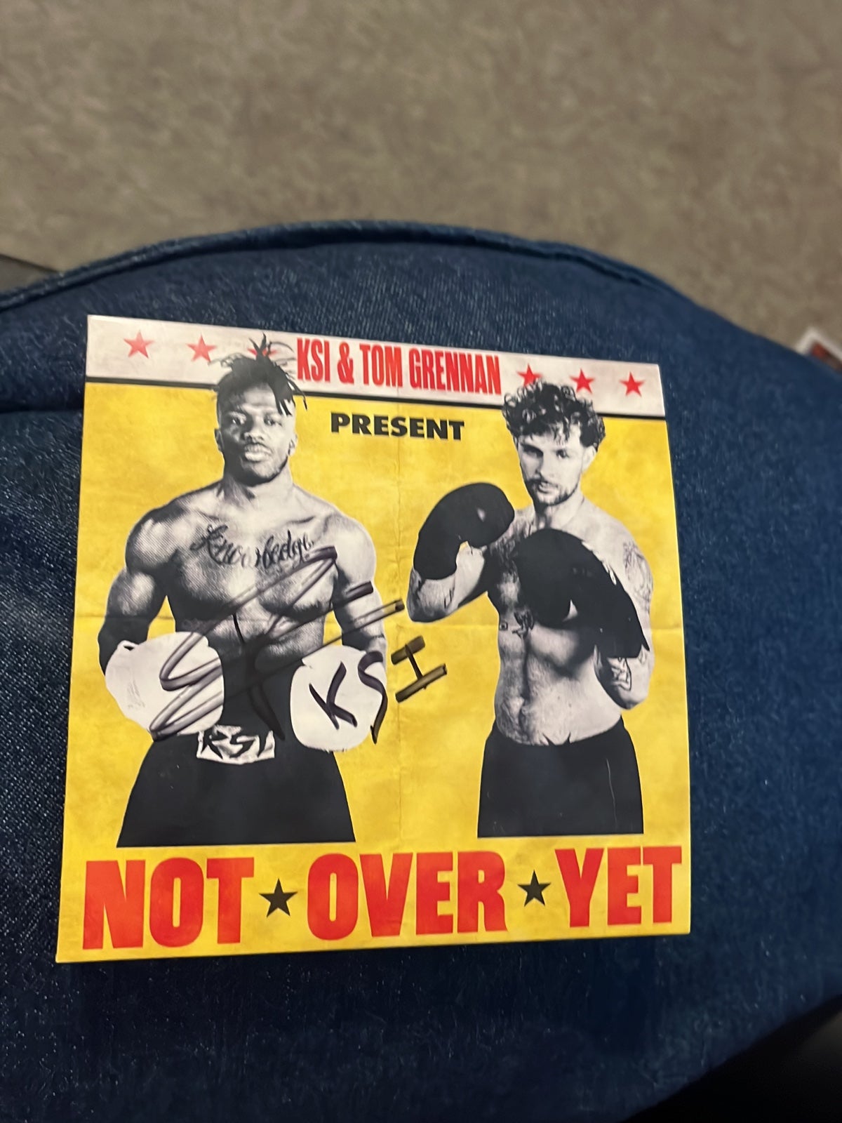 KSI and Tom Grennan signed CD