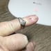 VINTAGE 14KT YELLOW GOLD DIAMOND ENGAGEMENT RING