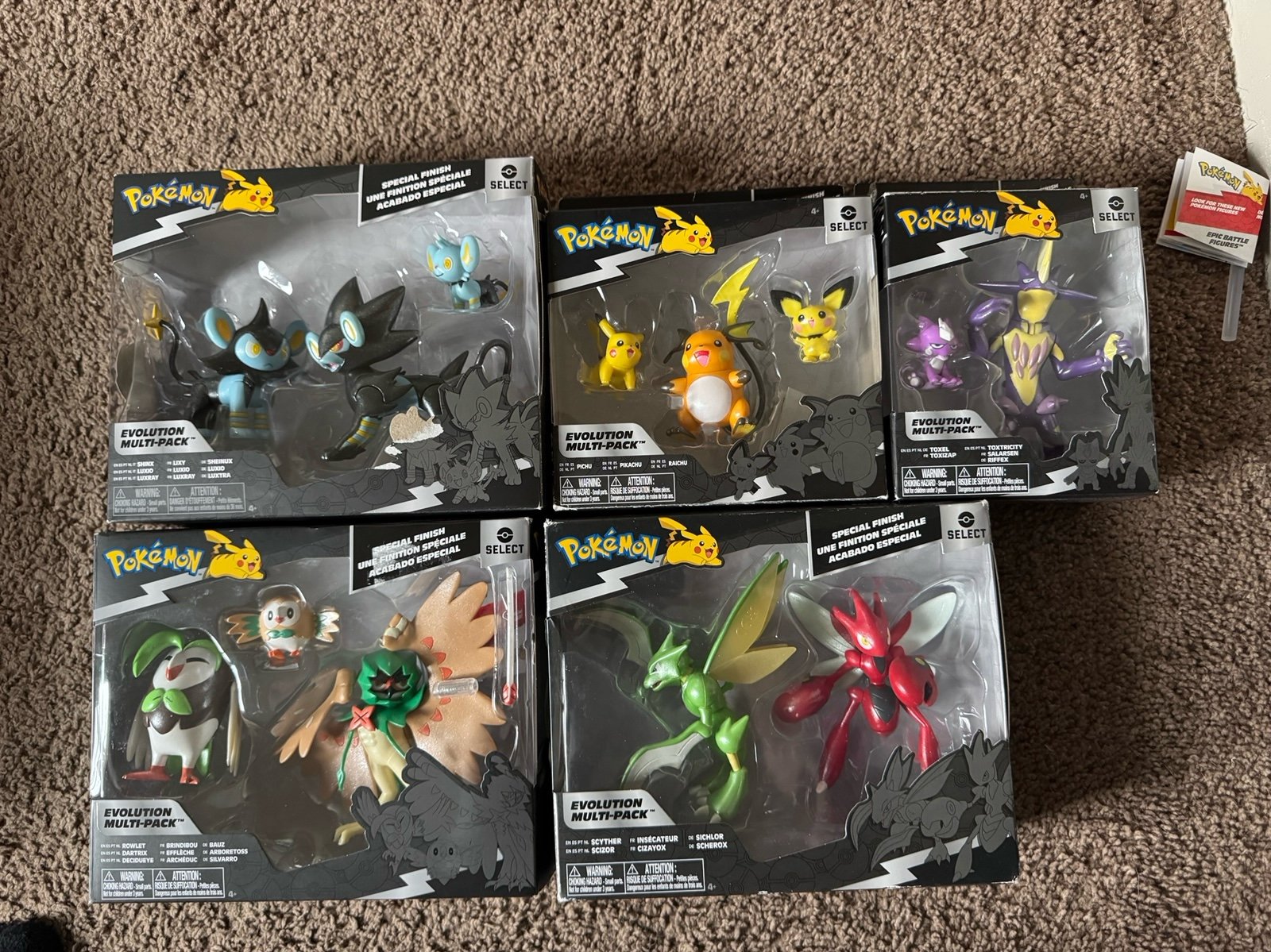 Pokemon Evolution multi pack