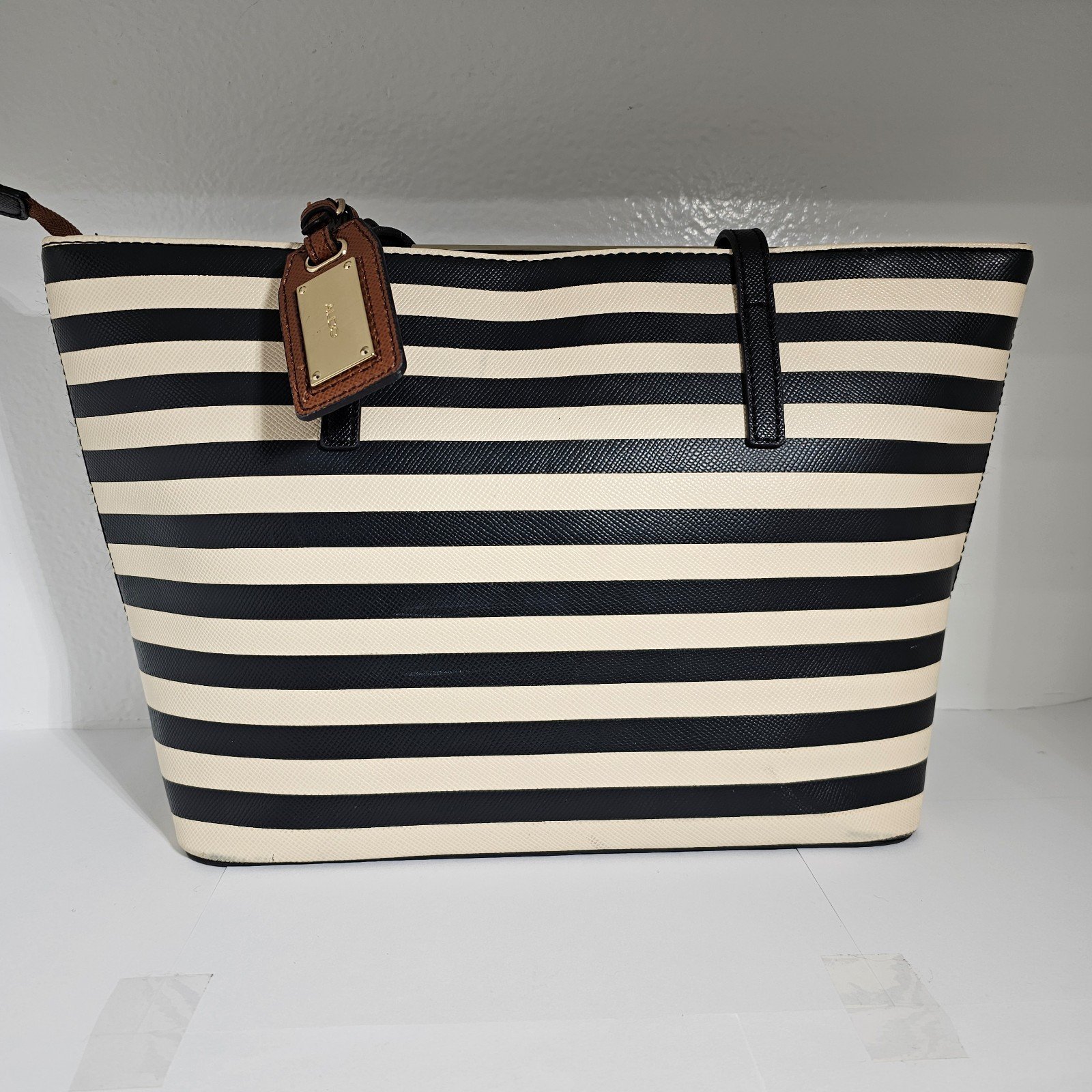 Aldo New striped Tote Bag