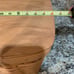 Longaberger large picnic basket w/ protector and wood riser excellent condition