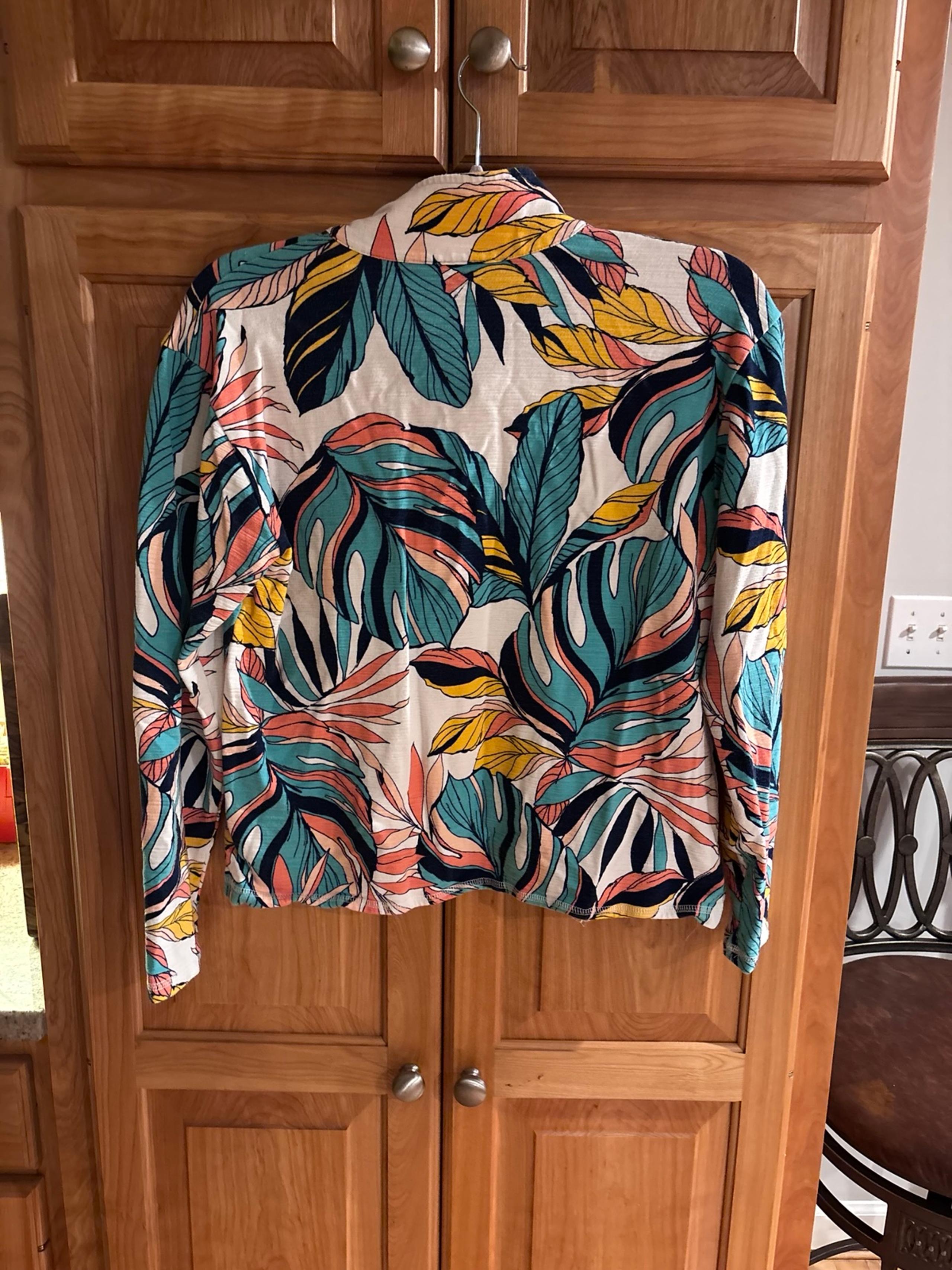 T by Talbots Quarter Zip Sun Protection Top