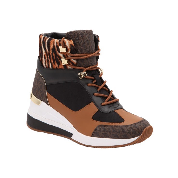 Michael Kors Hi-Top Leather Sneakers