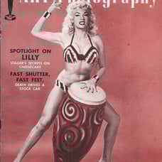 ART PHOTOGRAPHY Magazine April 1953 VINTAGE Lilly Christine More
