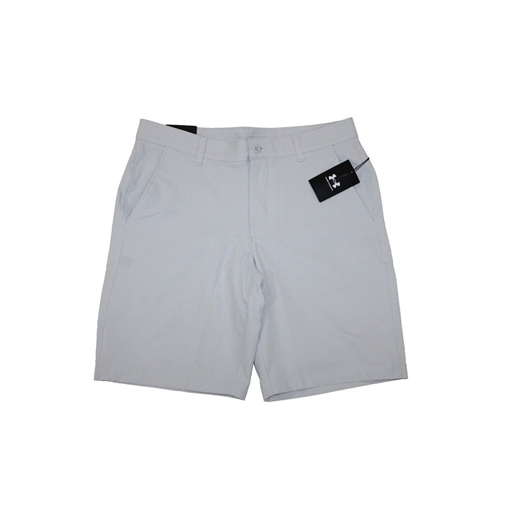 Under Armour UA Golf Mens Pitch Light Grey Tech Short Golf Chino Shorts 34 NWT