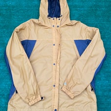 EDDIE BAUER Men’s Rain/ Utility Jacket Full Zip & Buttons