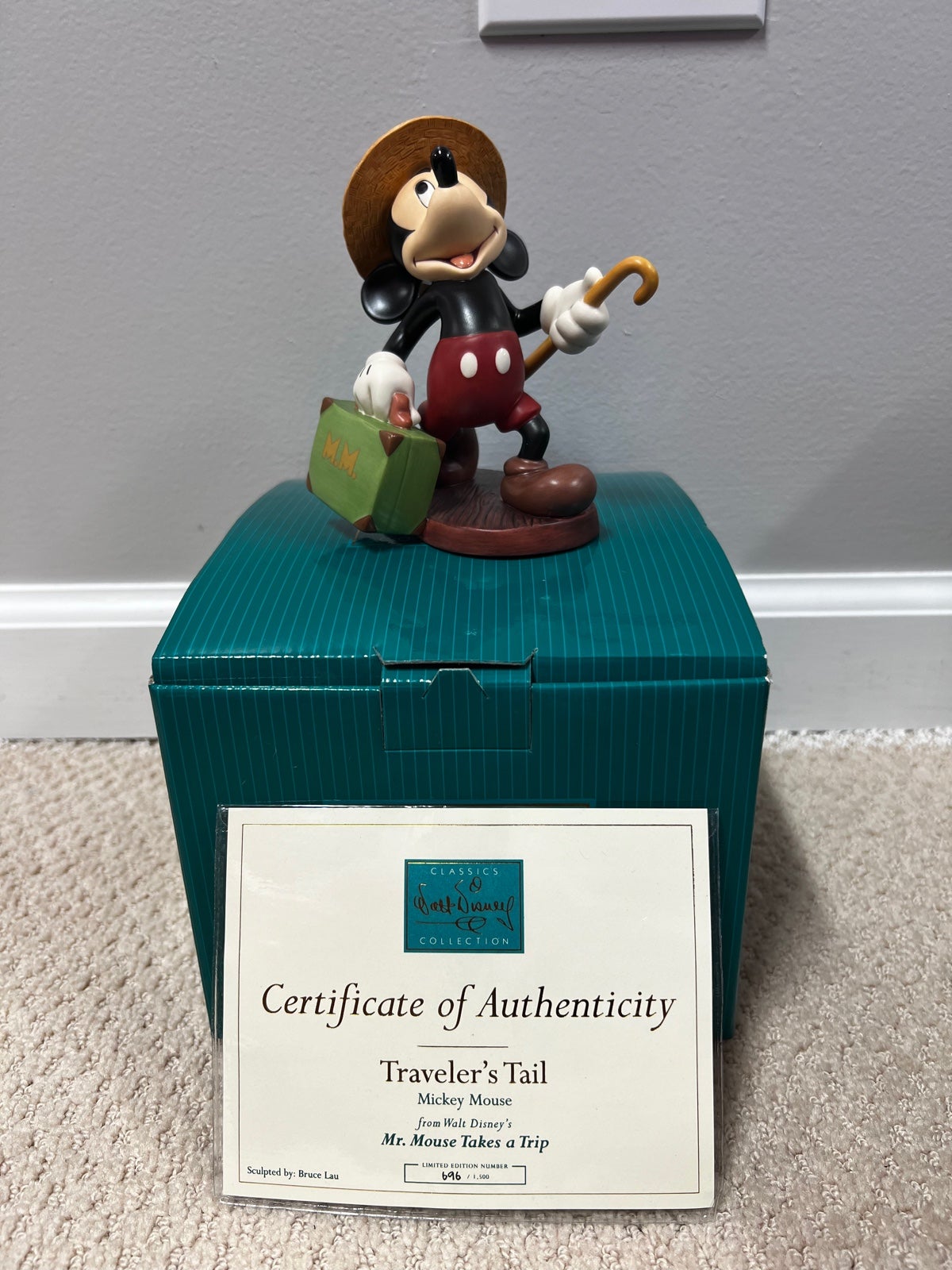 WDCC “Traveler’s Tail” with COA
