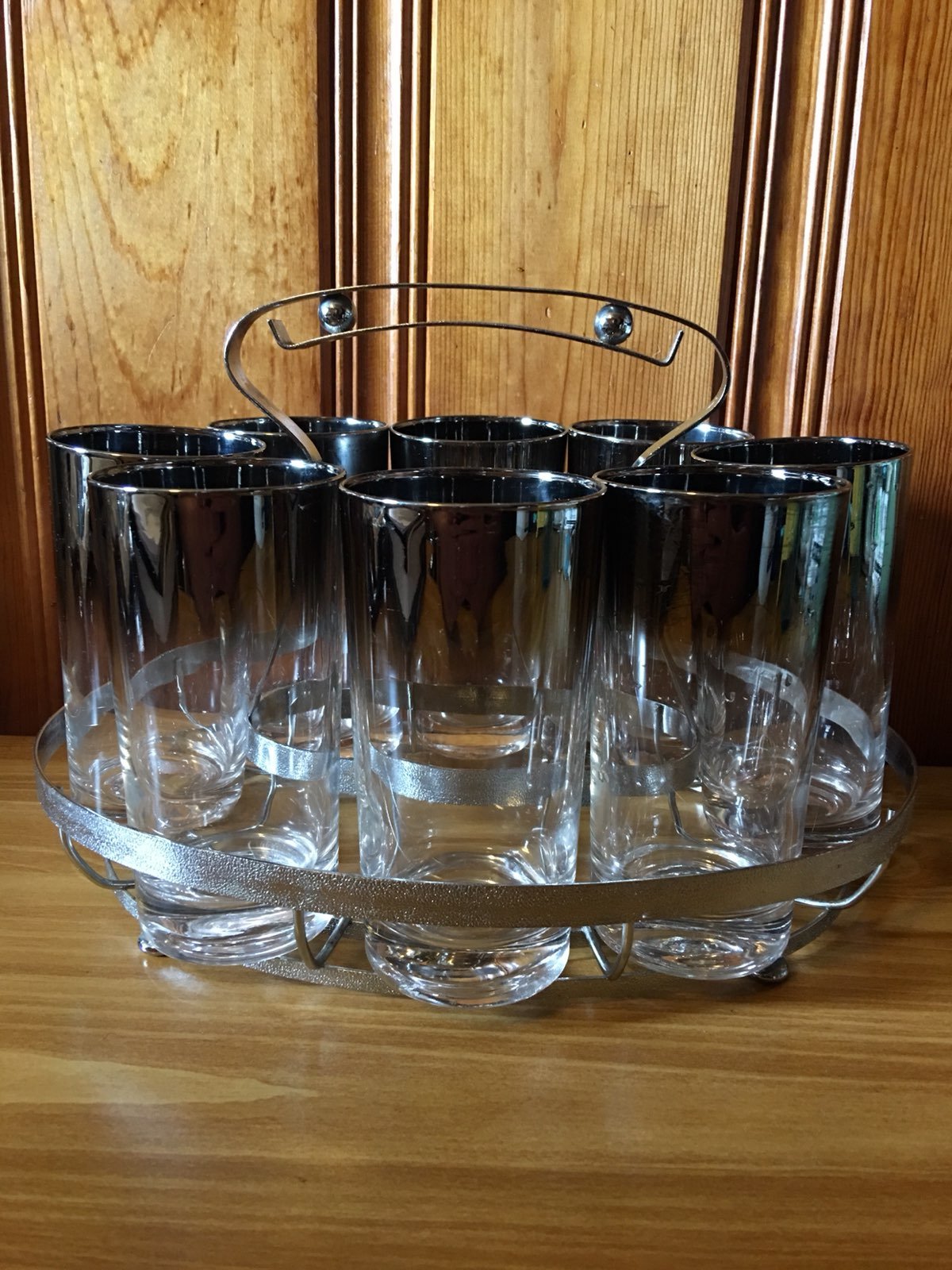 Vintage MCM Mercury Fade Coctail Set