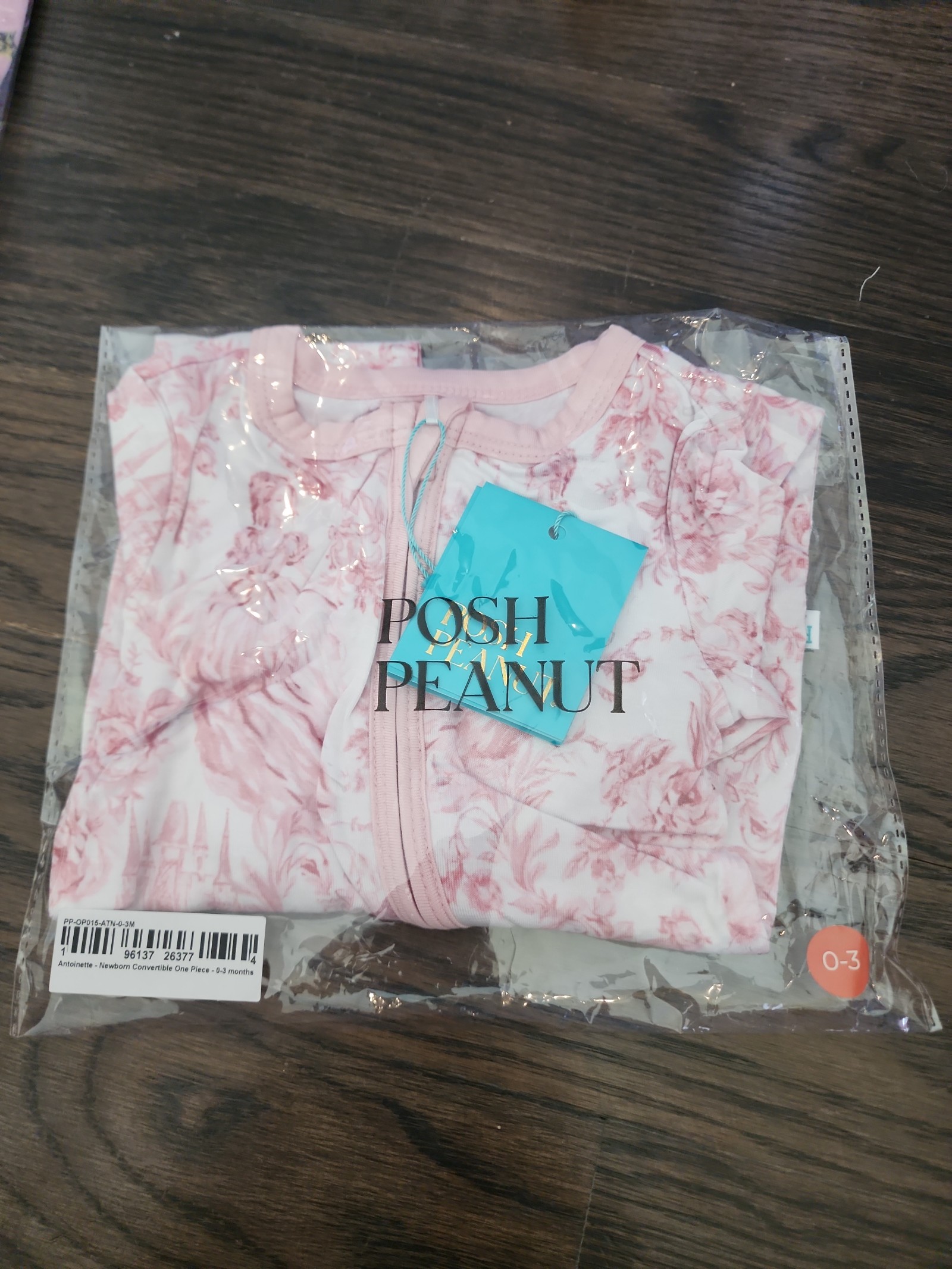 posh peanut Antoinette convertible Zippy 0-3M NWT