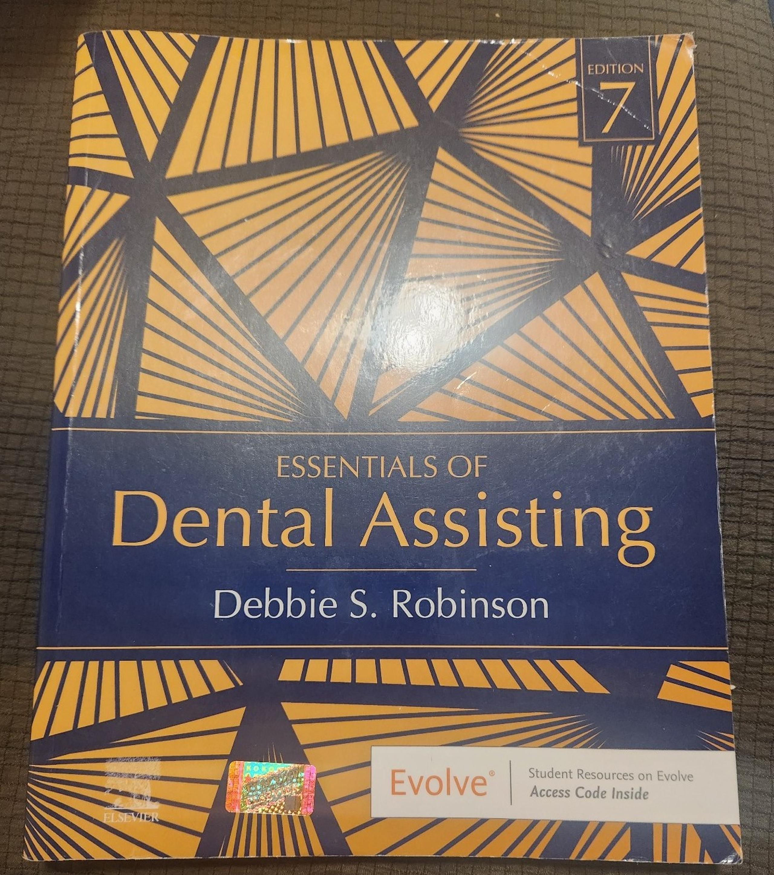 Dental Assisting book