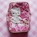 Sanrio Vintage rare Hello Kitty poodle dog 27th cosmetic purse wallet case used