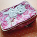 Sanrio Vintage rare Hello Kitty poodle dog 27th cosmetic purse wallet case used