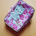 Sanrio Vintage rare Hello Kitty poodle dog 27th cosmetic purse wallet case used