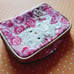 Sanrio Vintage rare Hello Kitty poodle dog 27th cosmetic purse wallet case used