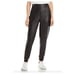 SPANX Women Faux Leather Joggers Noir High Rise Black Size Medium