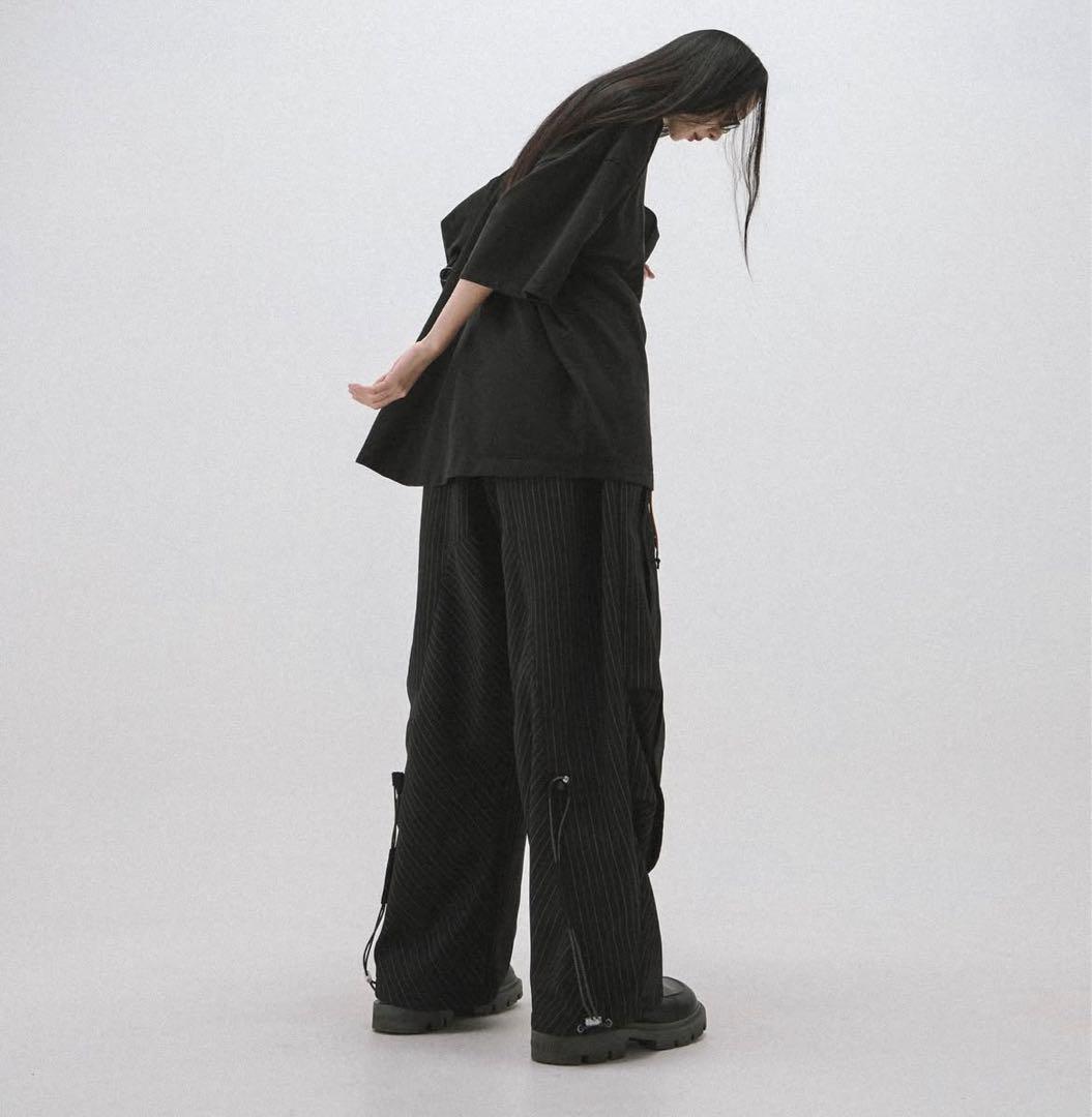 GOOPiMADE TR-P01 SOFTBOX Striped Trousers