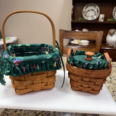 2 Longaberger Baskets