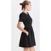 Black Halo Women's Chadwick Mini Dress size 10 Black