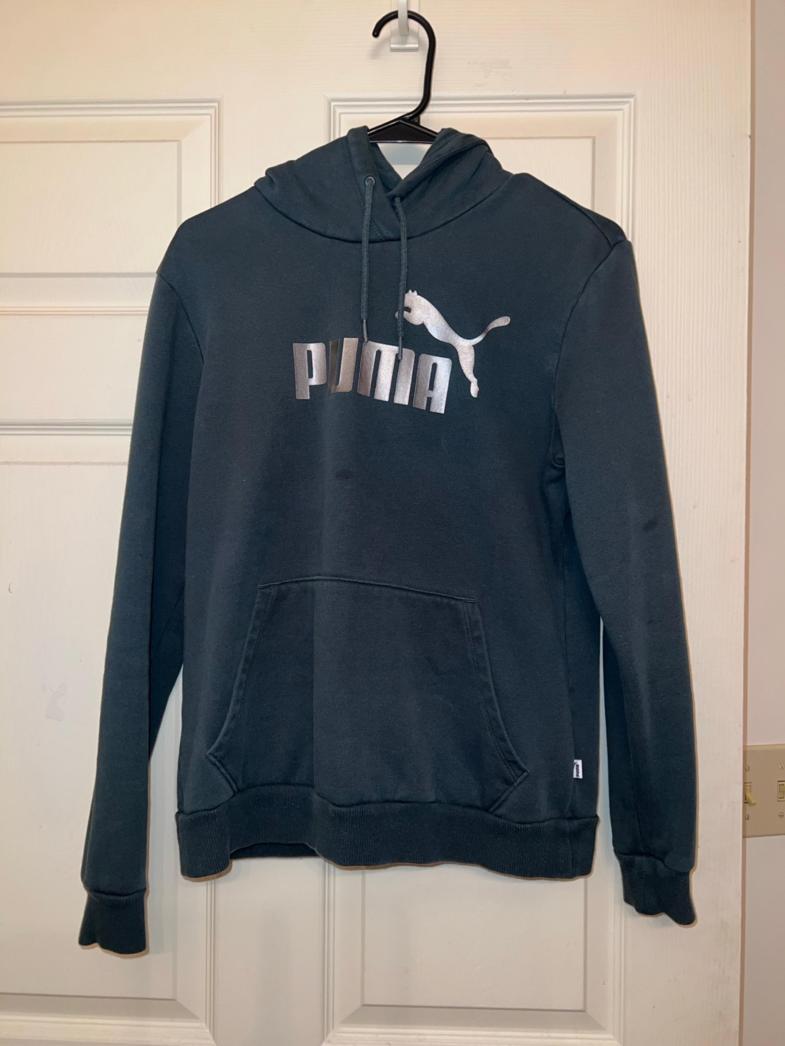 Puma green hoodie