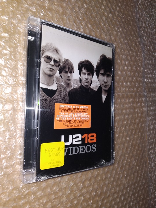 U2 18 Singles CD + DVD John Lennon Best Of CD / DVD (Import) 2 Sealed 1 MINT