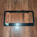 RARE Vintage 90% Percent Angel Black Vanity Custom Plastic License Plate Frame