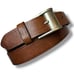 Lauren Ralph Lauren Brown Leather Belt - Size Large