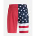 Hurley Phantom American Flag Stretch Quick Dry Men's Board Swim Shorts Size 29W