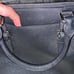 Black Michael Kors purse with handles and long strap