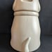 HTF Pet Zone Dog Shaped Plastic Treat Food Container Canister