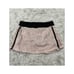 Lululemon Pace Rival Skirt II Stretch Dottie Dash Grain Black Sz 8 Tall
