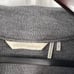 Soft Surroundings Large Gray Tunic Runway Pullover Wool Blend Velvet Trim