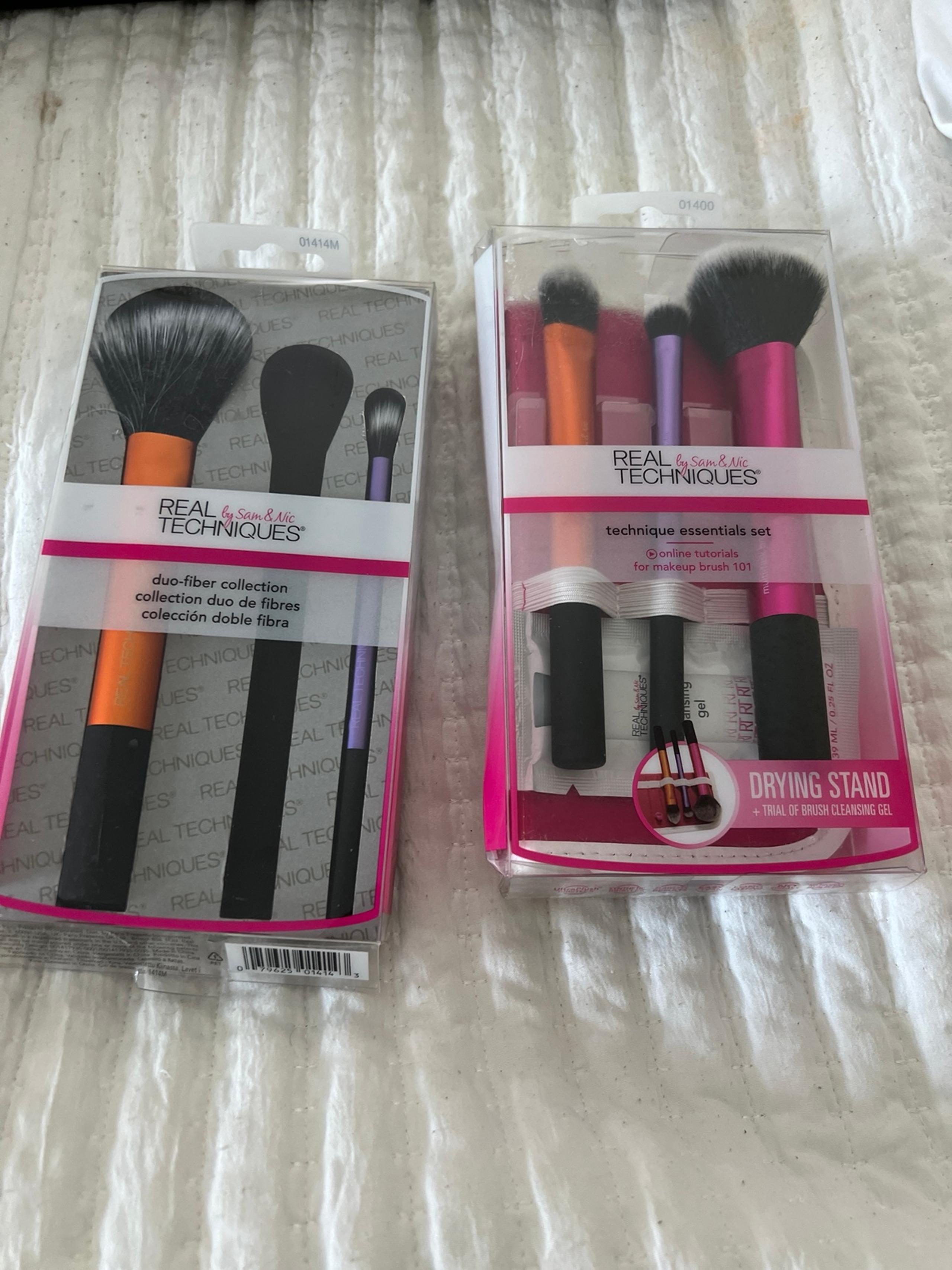New Real Technique make up brushes - Duo Fiber Collection and Technique set