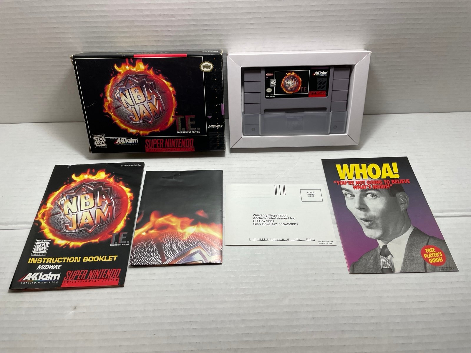 NBA Jam TE Tournament Edition for Super Nintendo SNES