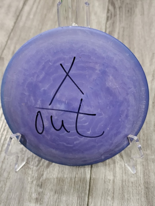 RARE Innova Champion EMPLOYEE TEST PROTOTYPE Disc Golf Frisbee 167g Purple Disk