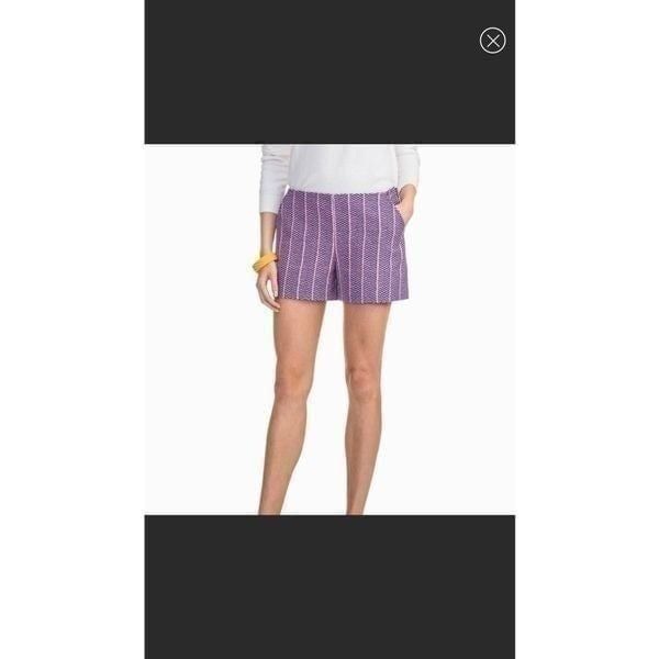 Southern Tide Blue Night Abstract Alice Shorts Size 2