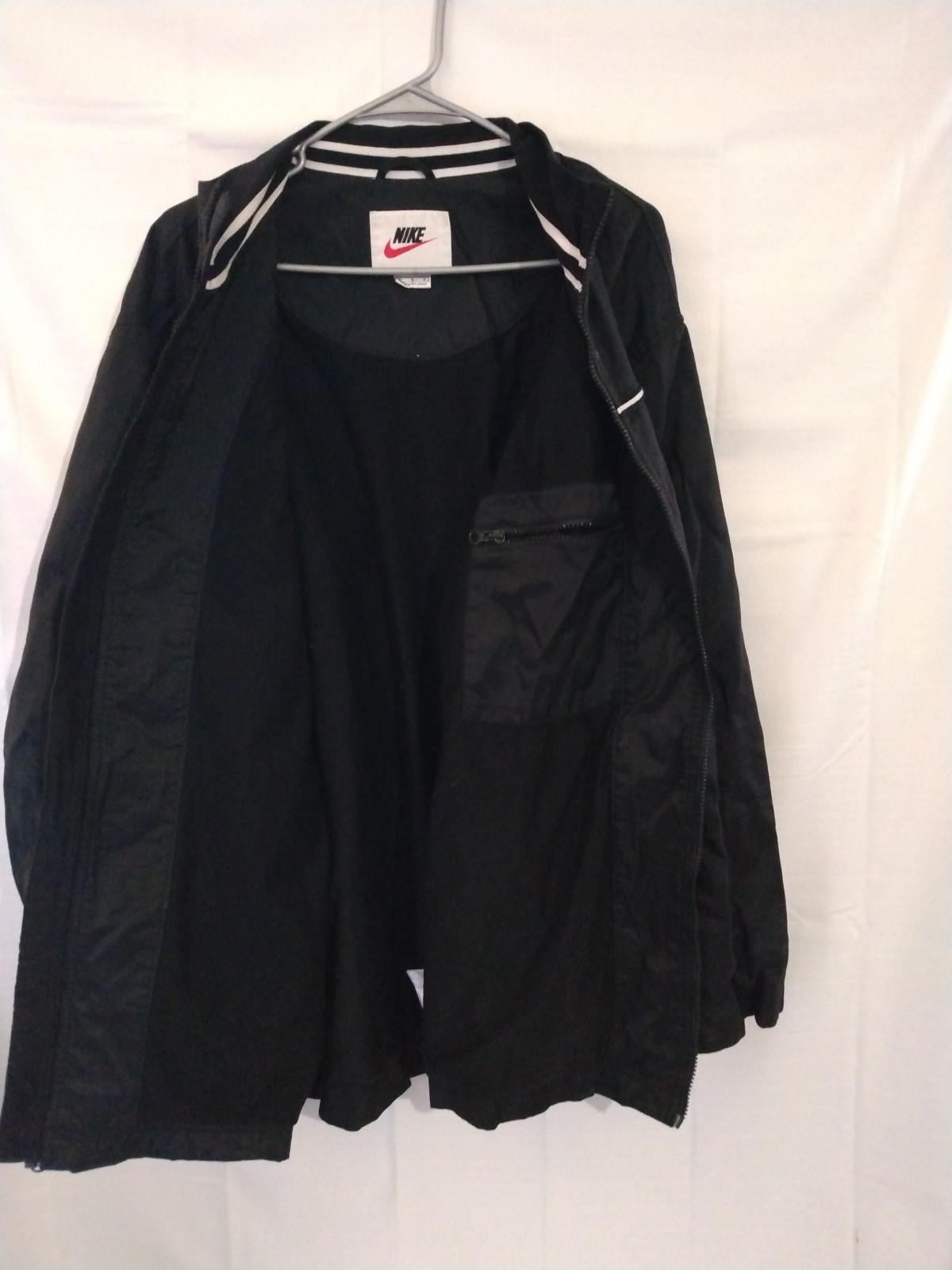 90s OLD NIKE Nylon Embroidered Mountain Parka archive Y2K