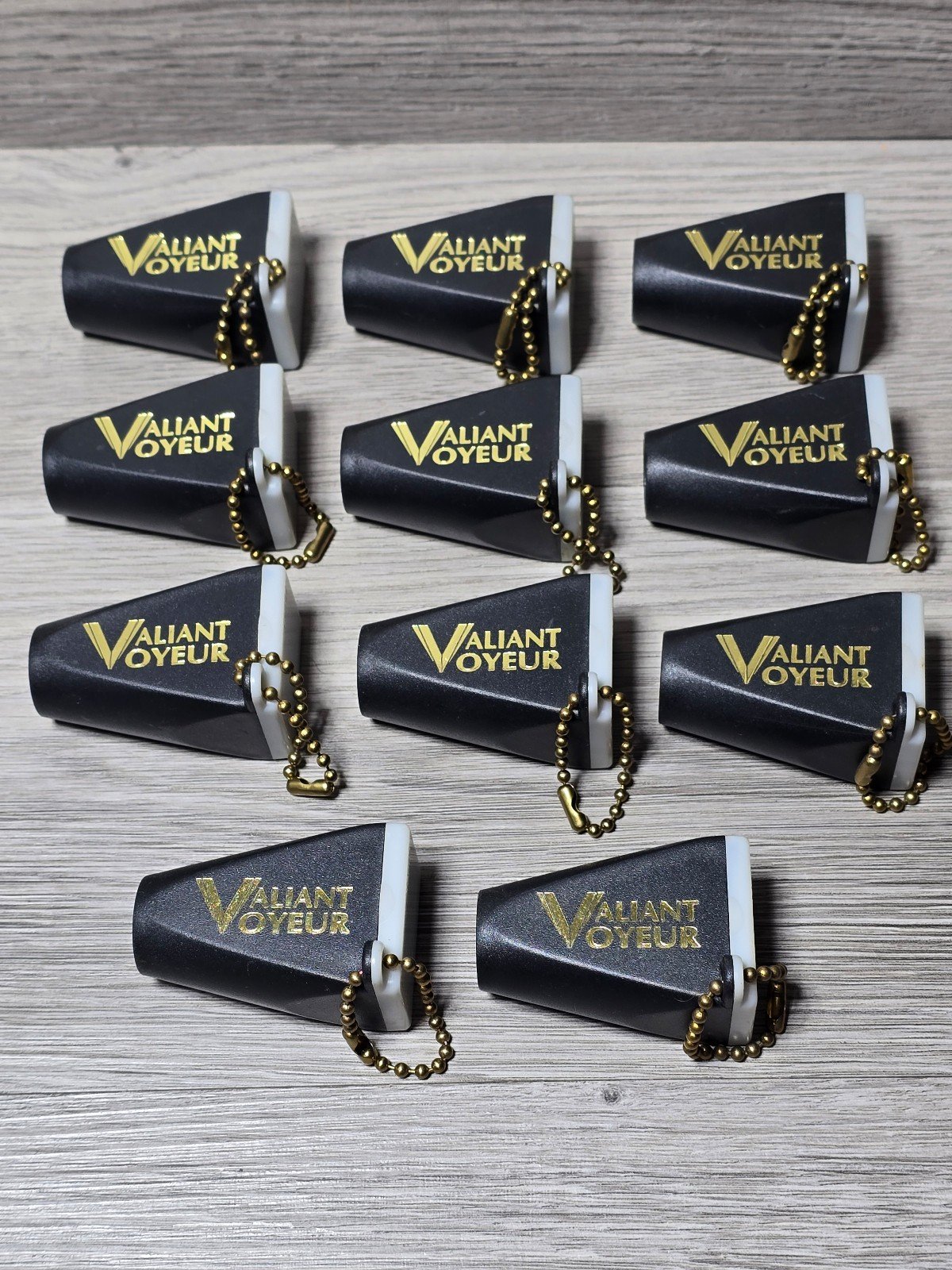 Valiant Voyeur Keychain Acclaim Comics RARE Bloodshot Vin Diesel Complete Set