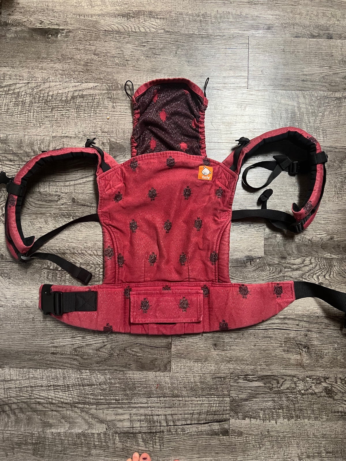 Tula wrap conversion half sensimo millords shiny