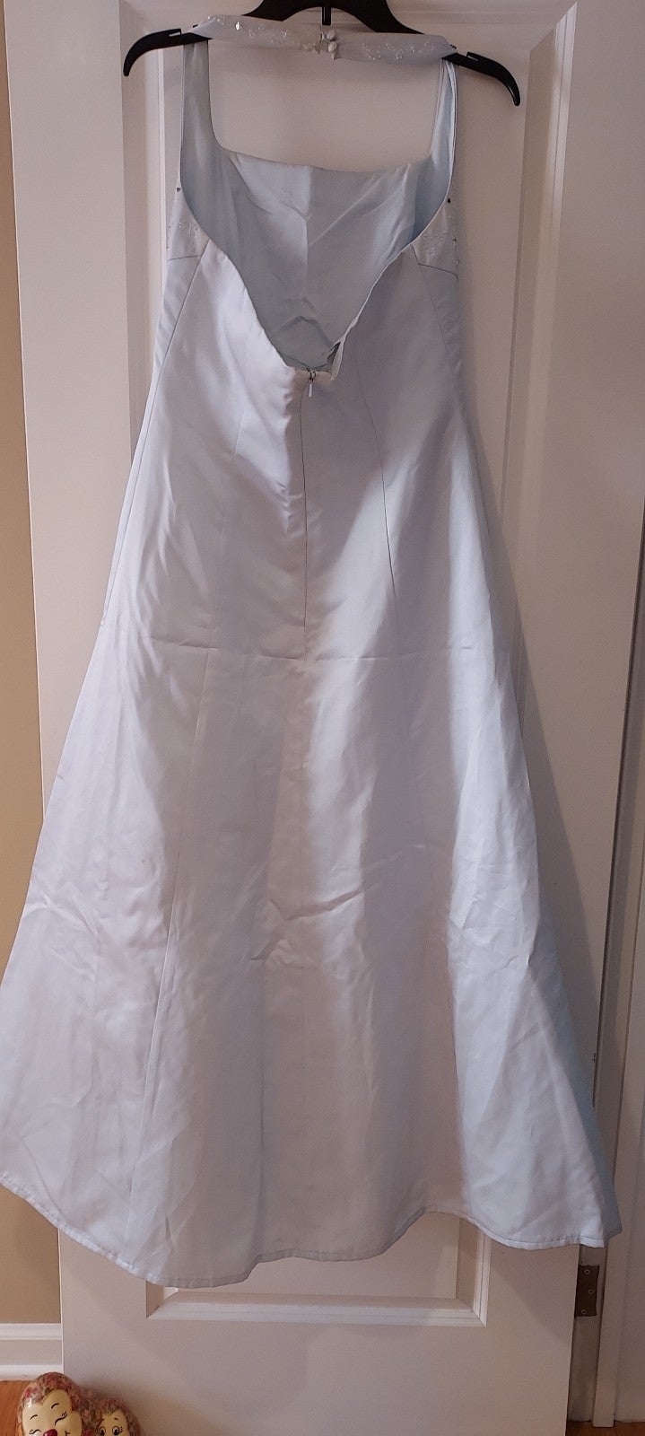 davids bridal prom dress, worn 1 time!