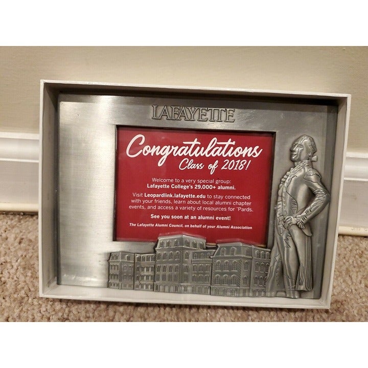 Lafayette College (Pennsylvania) Congratulations 3''x4'' Graduation Frame New