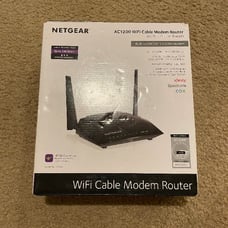 NETGEAR C6220 - AC1200 Cable Modem WiFi Router Combo WiFi Speed OPEN