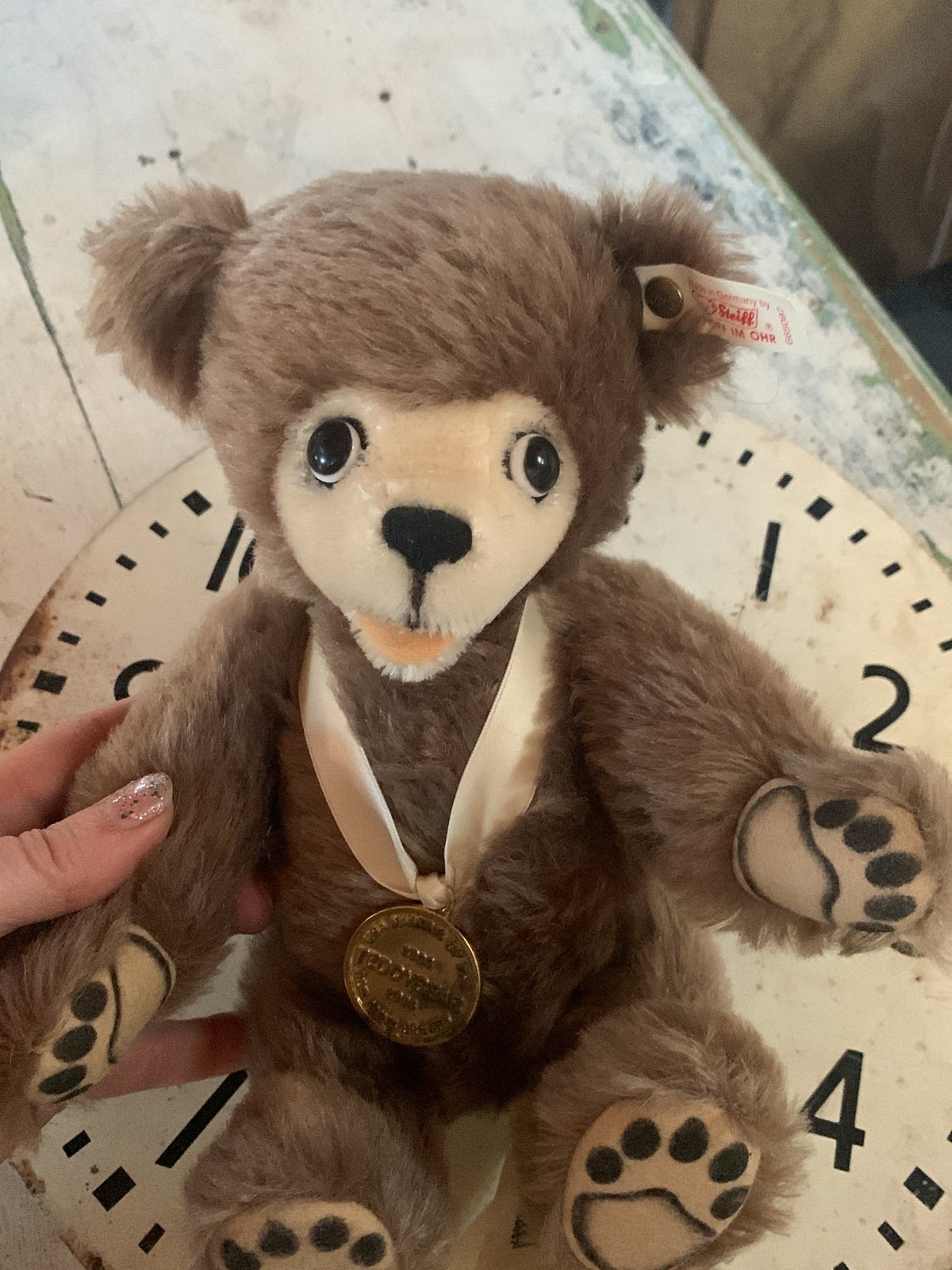 Steiff Mohair Berryman Bear Limited Edition