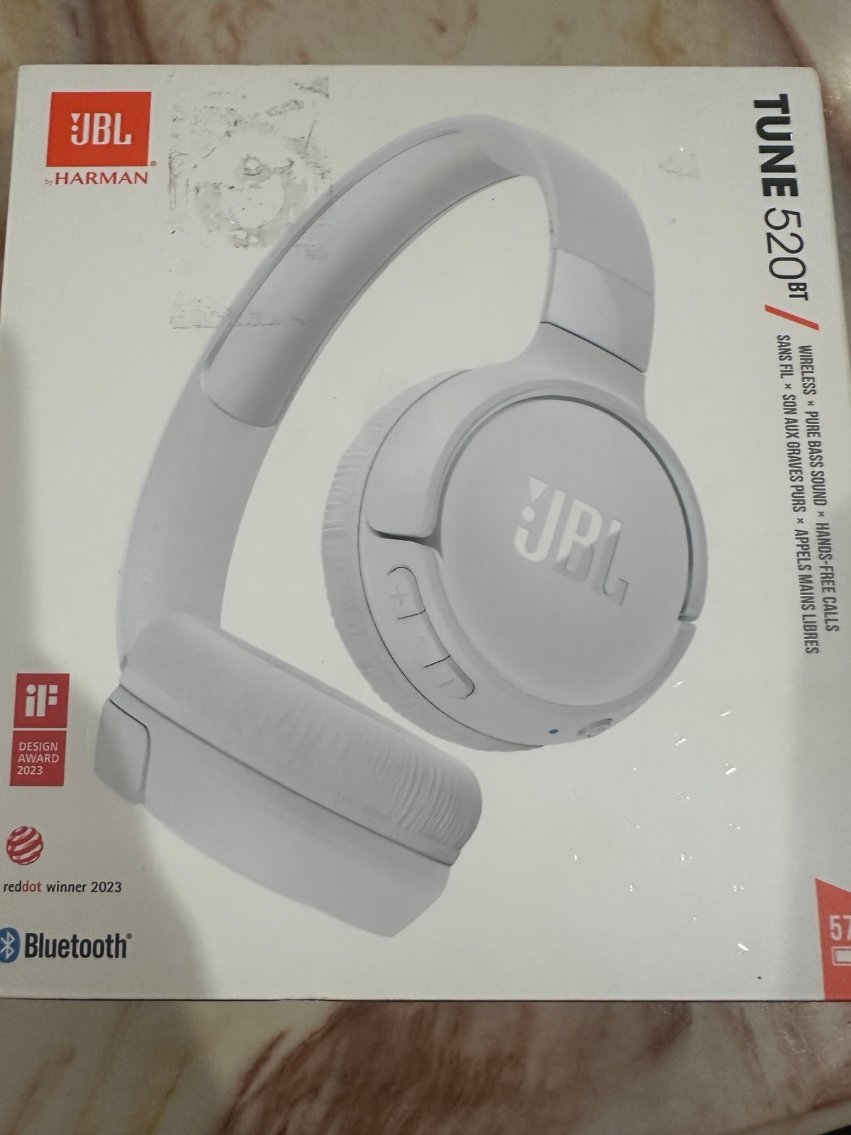 Jbl Tune 520bt Wireless Over-ear Headphone