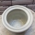 Le Creuset ❤️14 oz meringue Garlic Keeper Holder Jar Stoneware NWT