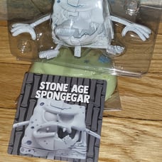 Nickelodeon Spongebob Stone Age Spongegar RARE Dissectible Figure