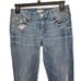 Mother | The Looker Crop Zip Jeans Graffiti Girl Size 25