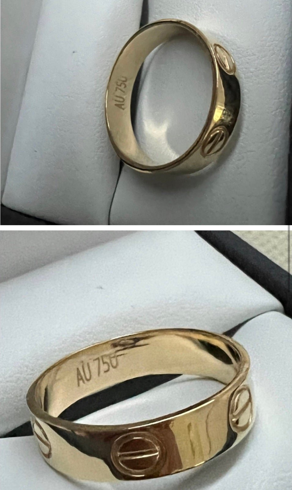18k real gold Ring