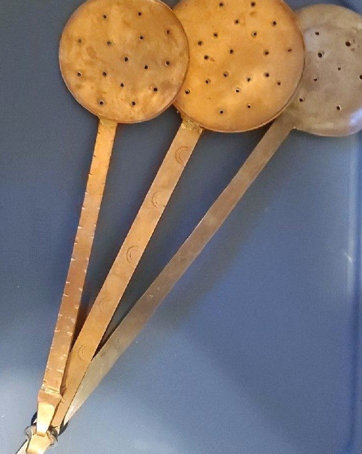 Vintage copper paddles