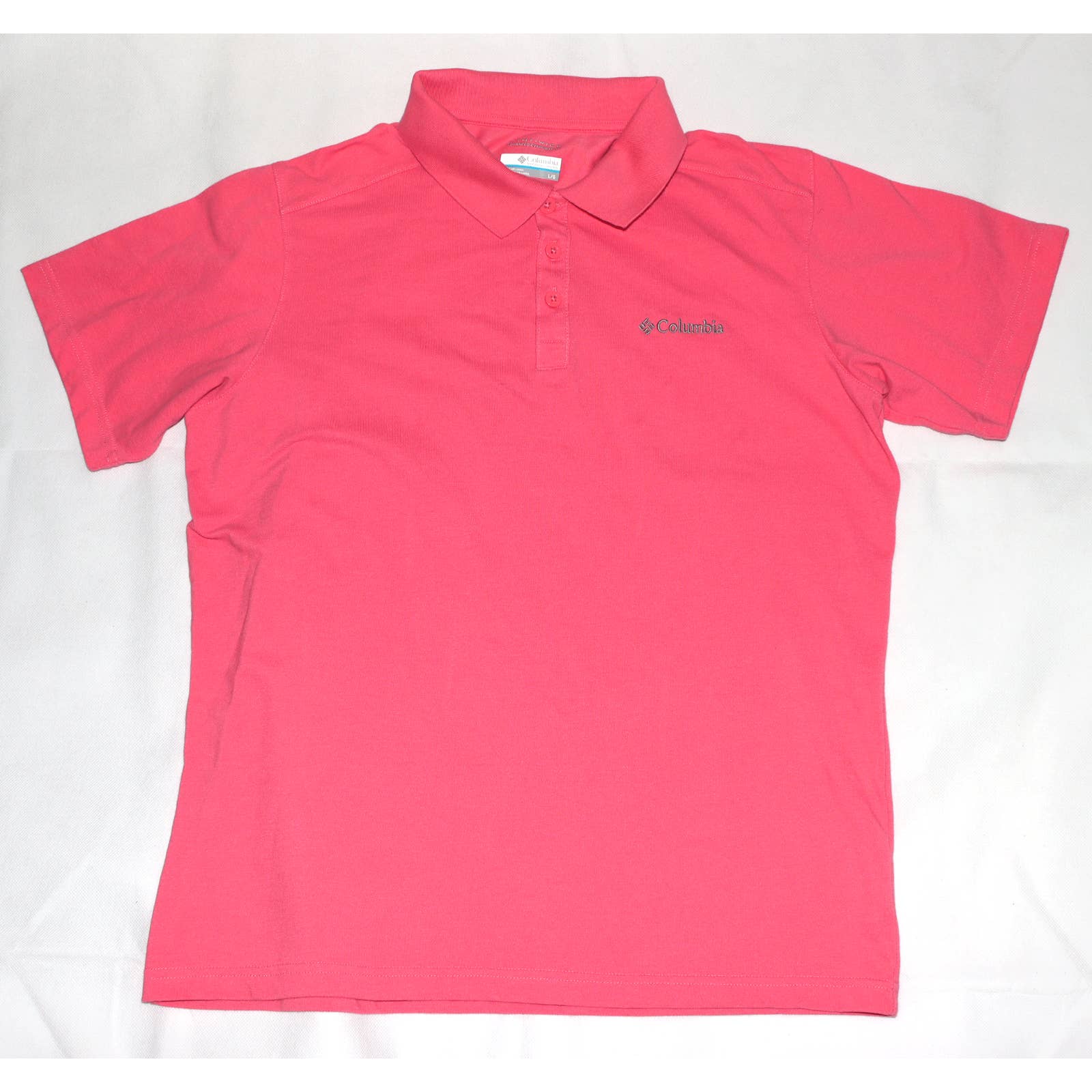 Columbia Omni Wick Advanced Evaporation Men's Short Sleeve Polo Shirt Size Large